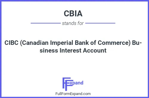 Full form of CBIA