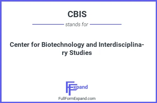 Full form of CBIS