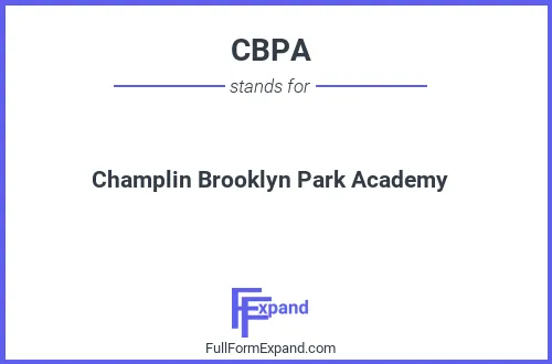 Full form of CBPA