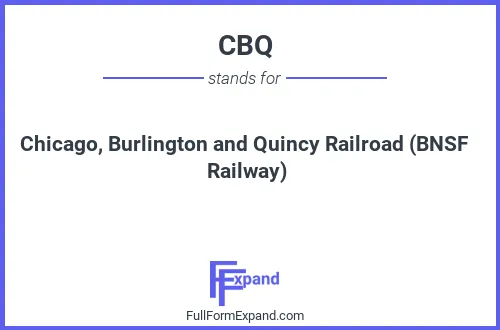 Full form of CBQ