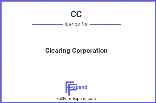 Full form of CC