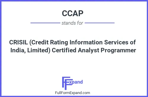 Full form of CCAP