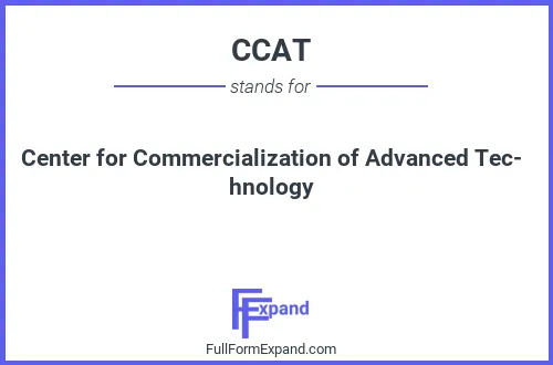 Full form of CCAT