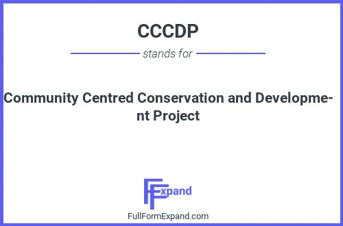 Full form of CCCDP
