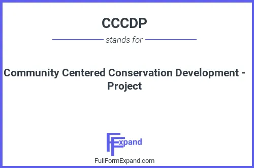 Full form of CCCDP