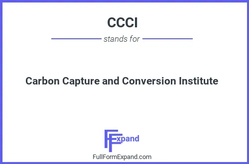 Full form of CCCI