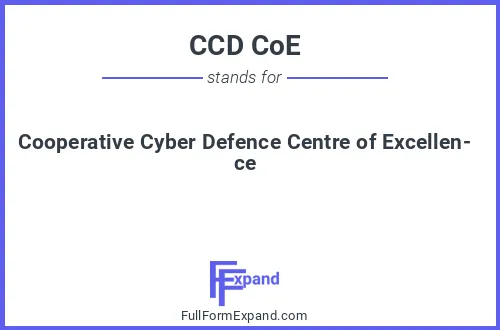 Full form of CCD CoE