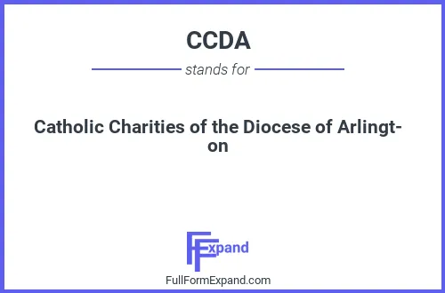 Full form of CCDA