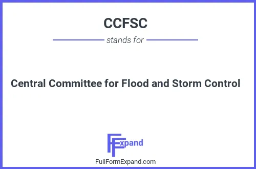 Full form of CCFSC