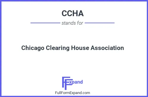 Full form of CCHA