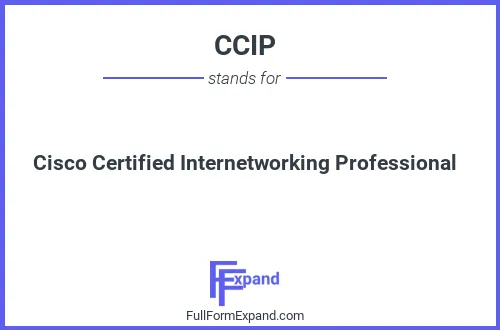 Full form of CCIP