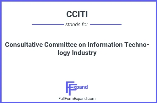 Full form of CCITI