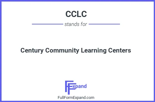 Full form of CCLC