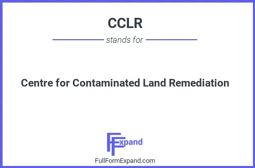 Full form of CCLR