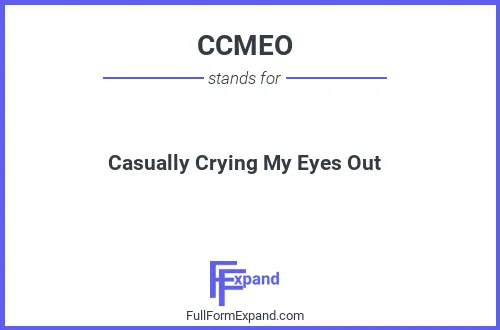 Full form of CCMEO