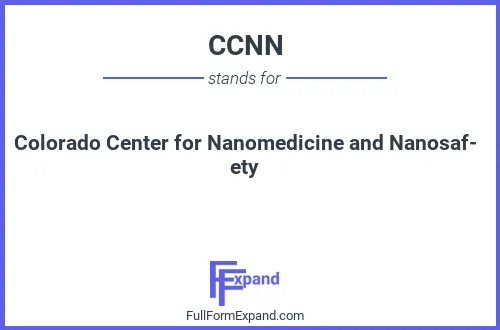 Full form of CCNN