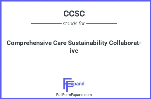 Full form of CCSC