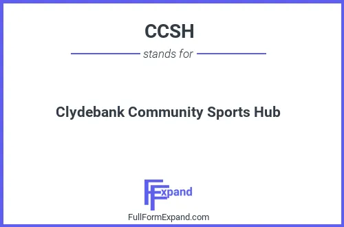 Full form of CCSH