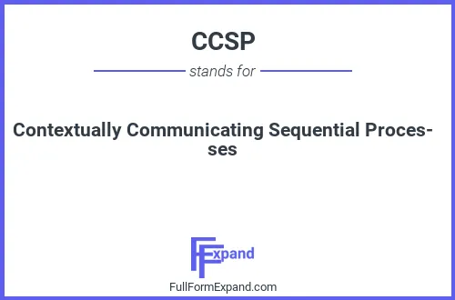 Full form of CCSP
