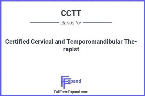 Full form of CCTT