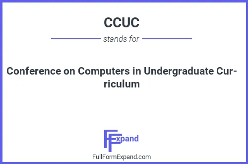Full form of CCUC