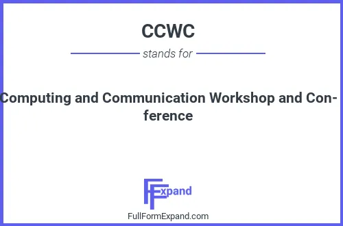 Full form of CCWC