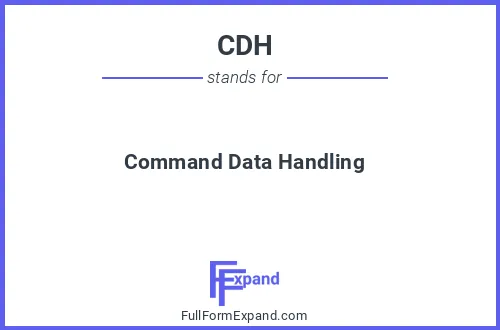 Full form of CDH