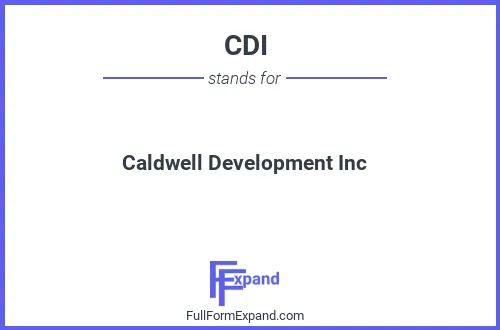 Full form of CDI