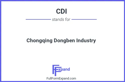Full form of CDI