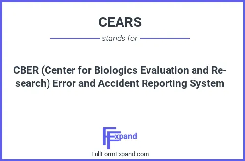 Full form of CEARS