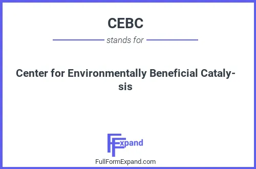Full form of CEBC