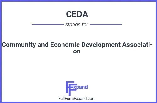 Full form of CEDA