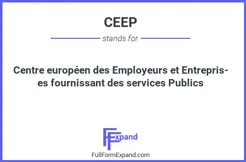 Full form of CEEP