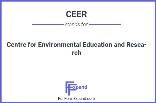 Full form of CEER