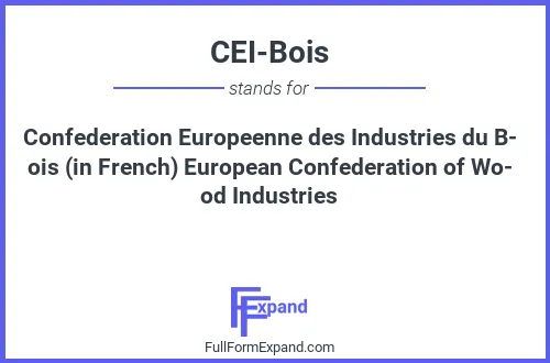 Full form of CEI-Bois