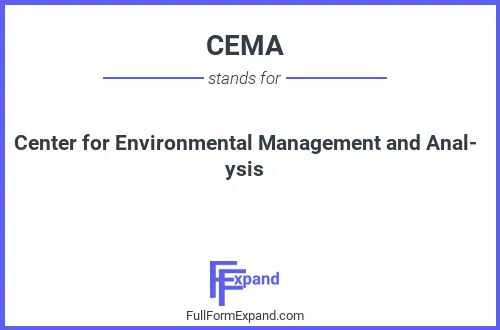 Full form of CEMA