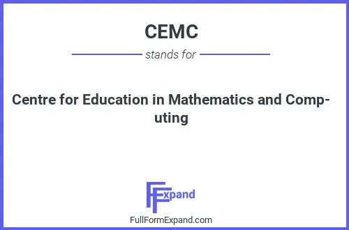Full form of CEMC