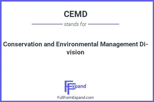 Full form of CEMD