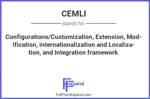 Full form of CEMLI