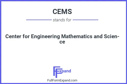Full form of CEMS