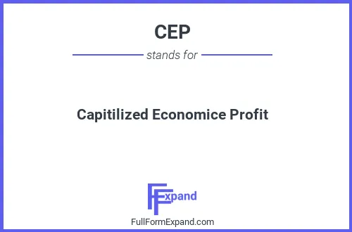 Full form of CEP