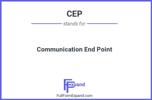 Full form of CEP