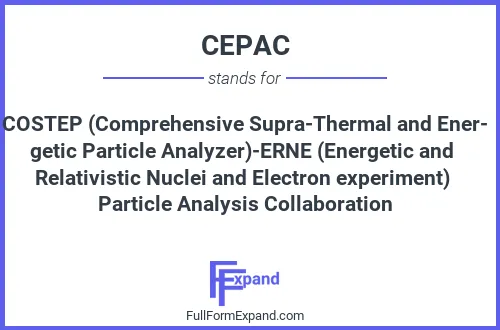 Full form of CEPAC