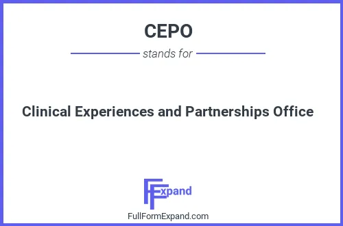 Full form of CEPO