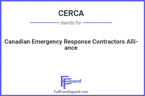 Full form of CERCA
