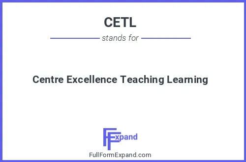 Full form of CETL