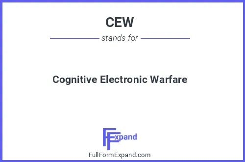 Full form of CEW
