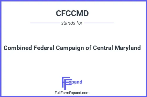 Full form of CFCCMD