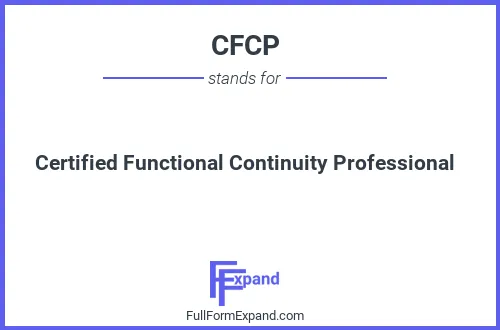Full form of CFCP