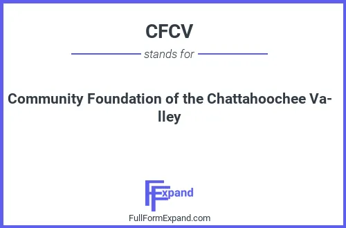 Full form of CFCV